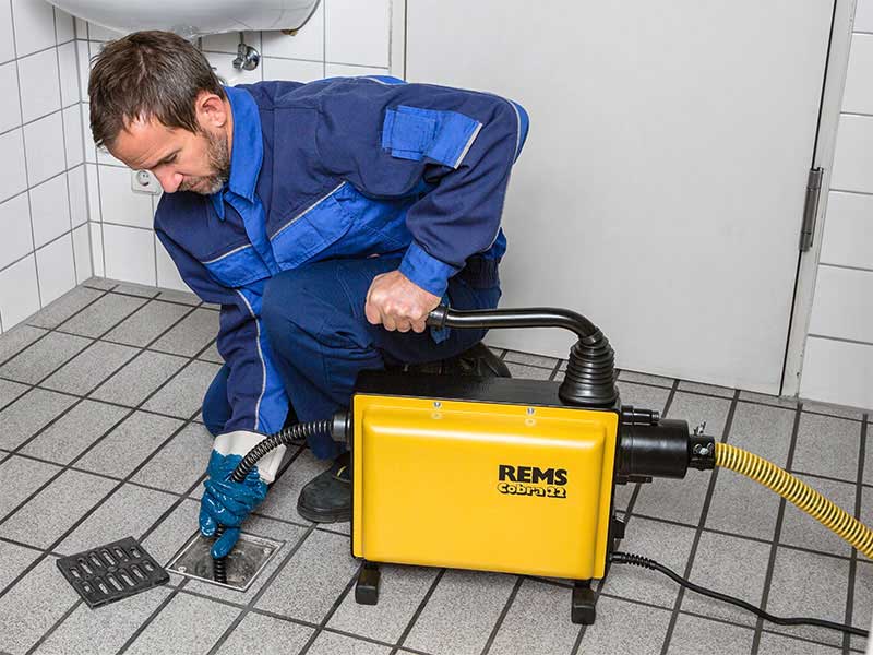 Električni stroj za čiščenje cevi REMS COBRA 22 - Image 2
