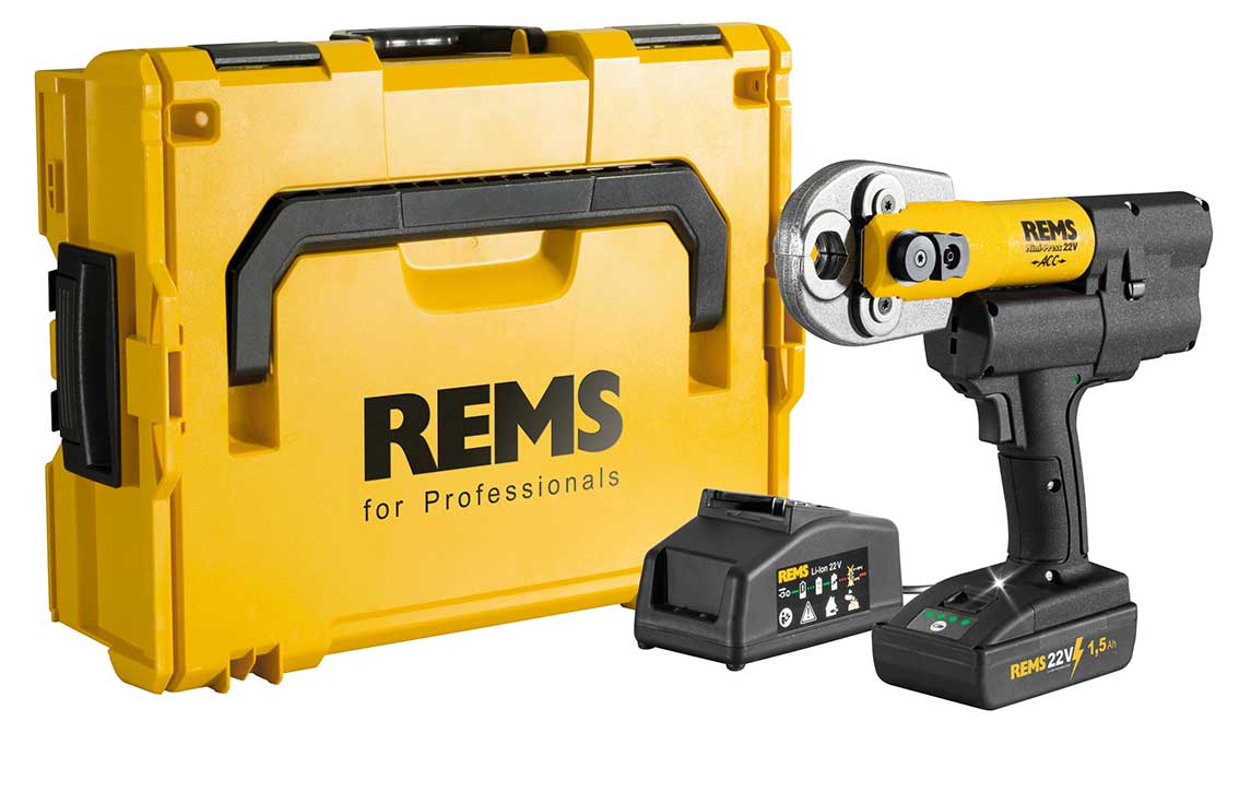 Akumulatorska radialna stiskalnica REMS MINI-PRESS 22V ACC - Image 3