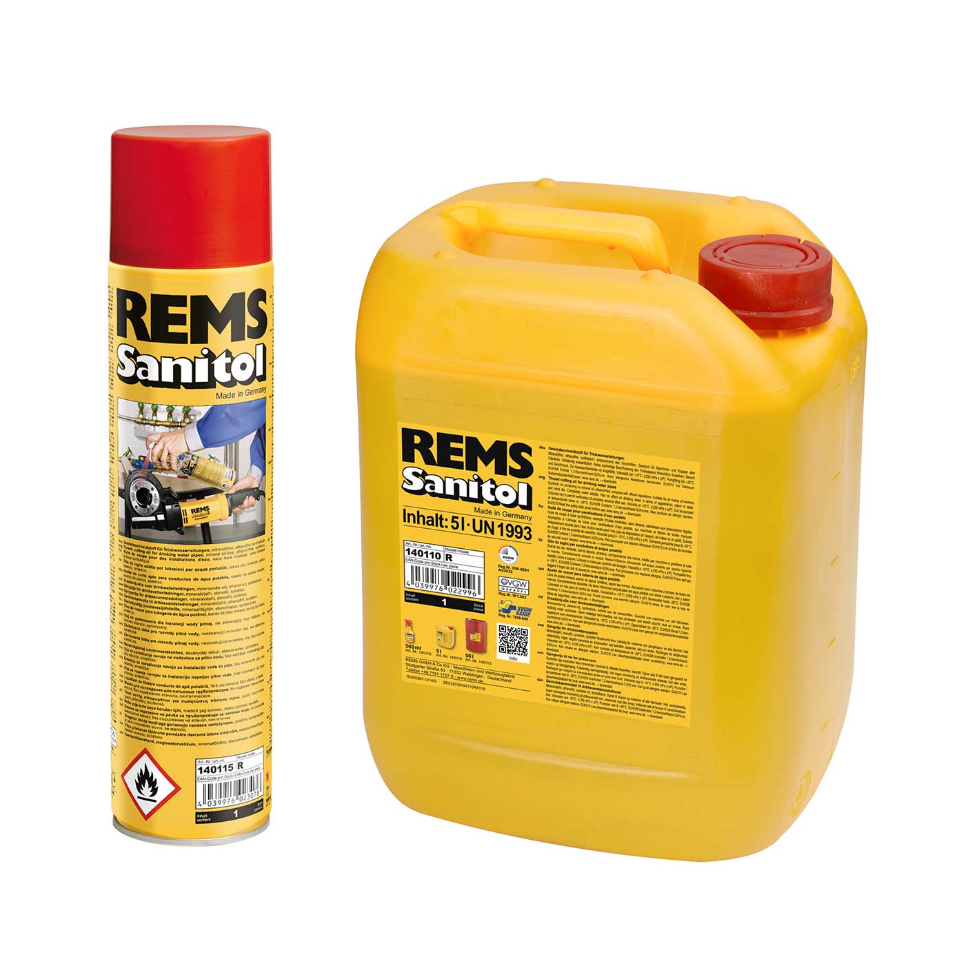 REMS SANITOL - sredstvo za rezanje navojev
