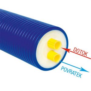 Predizolirana cev Microflex DUO (ogrevanje) - slika 2