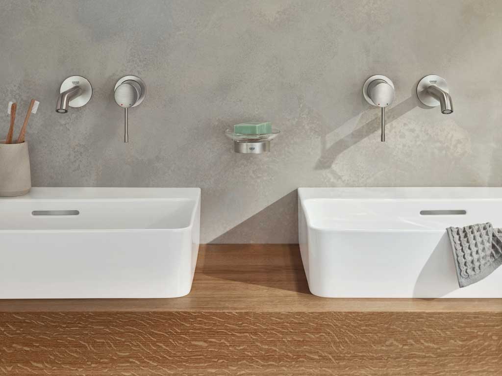 Armatura GROHE ESSENCE NEW - za umivalnik, stenska - Image 3